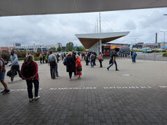 お昼過ぎタリン到着
なんとか雨は降っておらず雲空（予報は雲のち雨）