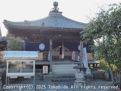 延命寺 本堂

境内の右奥にある本堂です。
ご本尊は秘仏の延命地蔵菩薩です。
『おん かかかび さんまえい そわか』×３