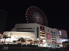 チェックインして寝て起きたら２４時（笑）
そこから散歩。
夜中の鹿児島中央駅