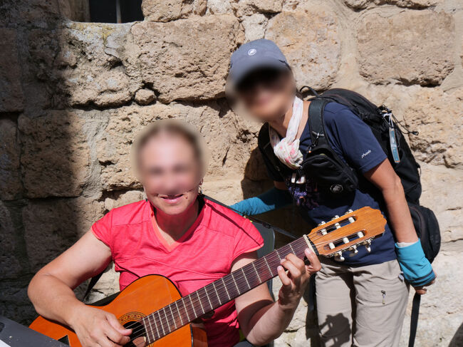 Nさんのリクエストで「禁じられた遊び」を弾いてもらいました<br />帰ったら練習したいと思います