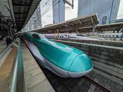 新宿から中央線で東京へ移動し、
はやぶさ103号で北上まで向かいます。
＊東京7:56→北上10:28
