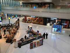 出発はニューアーク空港ターミナルA。