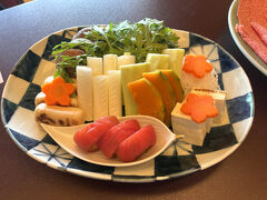 3名分のお野菜。