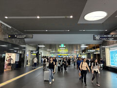 京都に到着。９時３０分ぐらいだったかな。