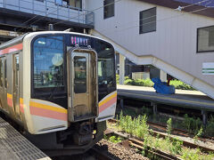 宮内駅から長岡駅から新潟駅に移動します