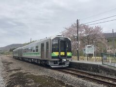 士別駅から移動し、塩狩駅に到着しました。