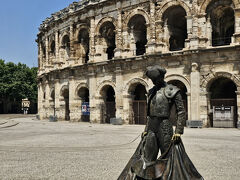 ローマ時代の円形闘技場。