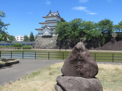 新発田城跡へ