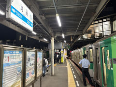 私が乗ったのは徳島21時30分発の牟岐ゆき普通列車。阿南には22時24分の到着でした。