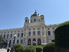 ランチのあとは、美術史博物館へ行きます。
美術史博物館？美術史美術館？ガイドブックには美術史博物館とありますが。

チケットはオンラインで購入したので1人23ユーロ→21ユーロでした。