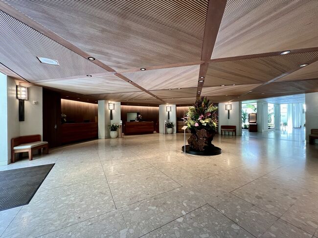 ゆったりとしたレセプション