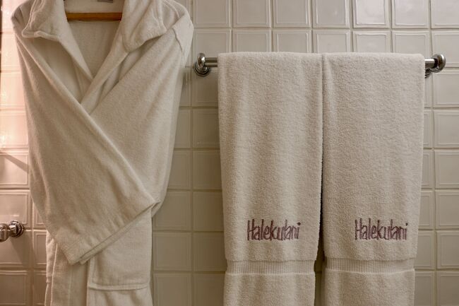 バスローブももちろん完備