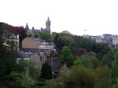 ルクセンブルグ　憲法広場からの景色