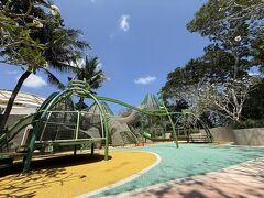 大きな遊具は貸切