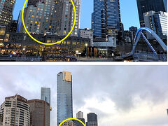 ■サウスバンク
サウスバンクの高級ホテル、ランガムはアメリカの元大統領が泊まったホテル。
横の高層ビルがユーレカタワーです。立地よし。