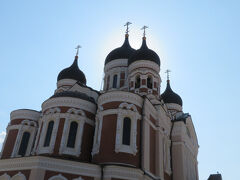 城壁の展望台へ行くために地図を見つつ、階段を上ってショートカットした道で、ここに出ました。
自分でも、どこを歩いたのか分かってません（汗）
ロシア教会は無料っぽいですが、有料だと思って行かず・・・