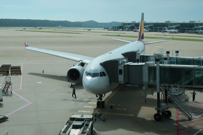 この便もA330-300です。<br /><br />OZ725 SEOUL／INCHEON 16:00 ⇒ PHUKET 20:20<br />