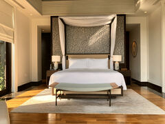 通常のベットメイキング