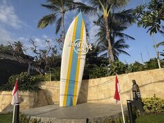 歩いてホテルへ。
３年連続４回目のハードロックホテル。