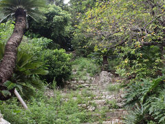 実際に訪れた方の口コミを見ると個人宅の敷地内の奥にあるとの事。
もしやこちらのお宅では？と思う場所を奥へとお邪魔すると・・・
石段がありました！！