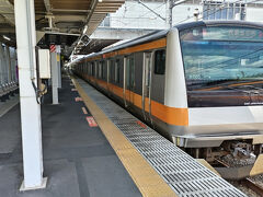 「拝島駅」に到着後、五日市線に乗り換え☆
(八王子駅と変わらない構図)笑