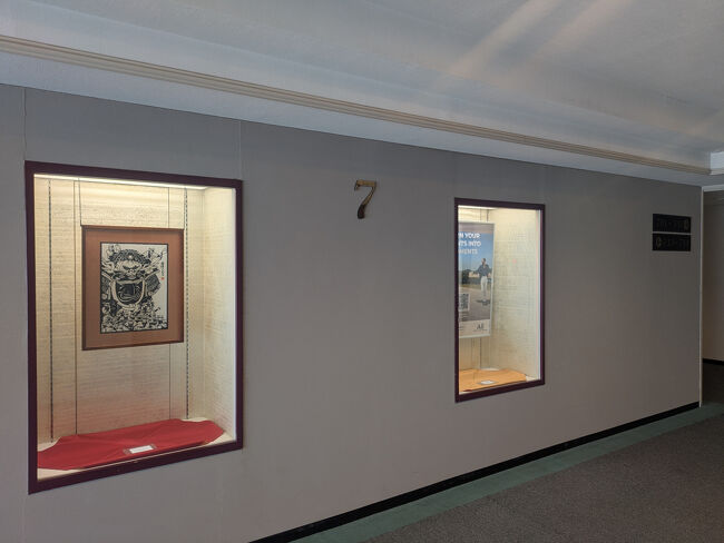 エレベーターで７階へ。