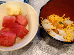 朝食をたっぷり食べました。
前回も思いましたが、スイカが甘くておいしい。

本日は天文台のイベントに向かいます。
