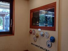 野辺山駅到着！
待合室です。