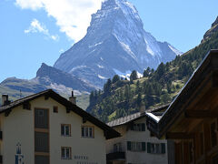 宿泊するHotel Excelsiorとマッターホルン