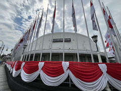 アジアアフリカ会議博物館へ。