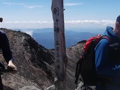 乗鞍岳　初乗鞍岳が２人(私は13年ぶり、妻は３年ぶり)