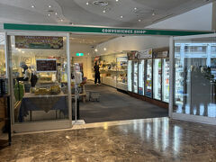 てくてく歩いて行きました。途中、時々人とすれ違うくらいでした。
到着して店が開いていたのでよかった～と一安心。おにぎりやサンドイッチ、お弁当など街中のコンビニにあるようなものはなかったけど、カップ麺とツブ貝のおつまみ、氷結、アイスなど買い物しました。