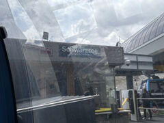 下りのゴンドラはまっすぐツェルマットに帰らずTrockener Stegで乗り換えて、Schwarzsee(シュバルツゼー)にやってきました。