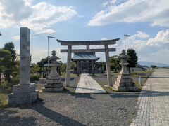 15:19 住吉神社に手を合わせ。