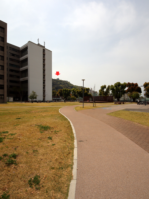 愛媛大学のキャンパスは、