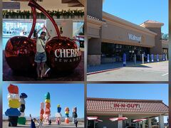 現地5日目。今日はアメリカ訪問最大の目的、大谷くんの日です。早々にチェックアウトして、ロサンゼルスに向かいますよー
ホテルのオブジェのチェリー、セブンマジックマウンテンズ、ウォルマート、そして、イナナゥ＠オンタリオｗ

と楽しそうですが、この後、大変なことに・・・
人生最大のピンチ、レンタカーのエンジンが止まるという大