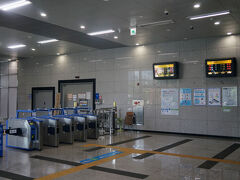 今回の目的地、「蔚山」までは
高速バス・KTXなどありますがー

ここは一番お安い、地下鉄で向かいます。

２号線から東海線への乗り換えは、
韓国語読めなくてもだいじょーぶ。
わかりやすい「BEXCO」駅。

ただ、乗り換え通路が長かったー