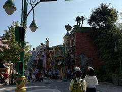 楽しみにしていたズートピアのエリア。