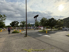 スタジアム到着