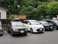 大満足の「奈良井宿」の散策を終え、「道の駅　奈良井木曽の大橋」に戻り中編のスタートです。周辺の道の駅は既に全駅訪問済みですが、前回訪問時は未発売だった「道の駅カード」を購入すべく周辺の道の駅を巡ります。

「奈良井宿」散策時に「道の駅　奈良井木曽の大橋」に駐車しましたが。奈良井宿の公式HPにも散策時の駐車場としてアナウンスされています