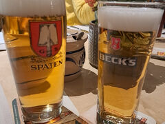 この旅2回目のビール！