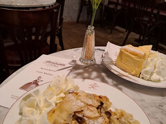 バームクーヘンで有名なお店。バームクーヘンはお土産で購入したので、こちらでケーキとコーヒーを。