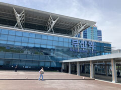 釜山駅。釜山港ターミナルは駅の近くにあるのでアクセス抜群！
そのため、港の最寄り地下鉄駅も釜山駅になります。