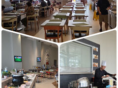 ＡＭ８時４０分。

朝食会場へ。