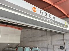 フェリーに乗る為地下道通って地上に上がり
左手を歩いて行くと
フェリー乗り場が見えてきます^ ^