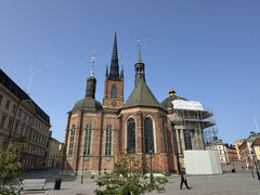 ストックホルム最古（１３世紀の建築）の建物という教会です