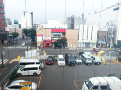 ホテルの部屋からの景色