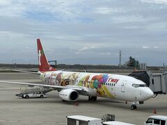 初めて済州島に行くことになり、ワクワク！
まさかのt'way航空がポケモンとコラボしてました！