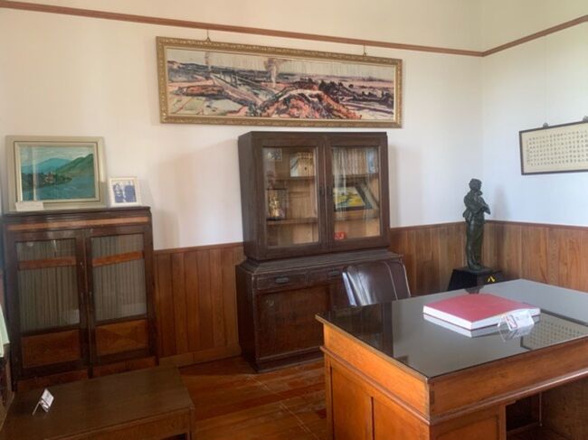 八田與一の書斎です