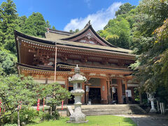 宝厳寺本堂（弁才天堂）。本尊の弁才天は江の島・宮島とならぶ日本三弁才天で、そのなかで最も古いため、大弁才天と称しているそうです。